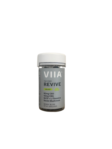 VIIA Hemp Revive CBD + CBG Gummies - Greener Things Dispensary