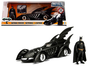 1995 Batman Forever Batmobile with Diecast Batman Figure 1/24 Diecast Model Car by Jada F977-98036 1995 Batman Forever Batmobile with Diecast Batman Figure 1/24 Diecast Model Car by Jada F977-98036
