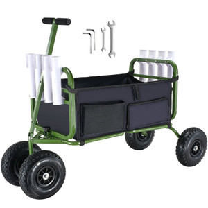 VEVOR Beach Fishing Cart, 300 lbs Load Capacity, Foldable Fish and Marine Cart with Four 11" Big Wh E415-SLKYJCKZD000GFIOEV0 VEVOR Beach Fishing Cart, 300 lbs Load Capacity, Foldable Fish and Marine Cart with Four 11" Big Wh E415-SLKYJCKZD000GFIOEV0