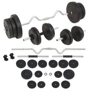 Barbell and Dumbbell Set 132.3 lb A949-91403 Barbell and Dumbbell Set 132.3 lb A949-91403