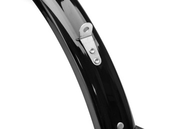 Plastic mudguard 9 Black , 