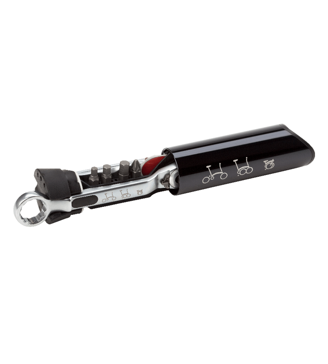 Brompton toolkit opened