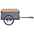  Bike Trailer Gray and Orange 143.3 lb A949-92591