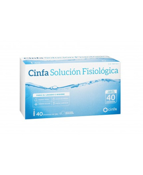 Solución fisiológica cinfa 30 unidosis