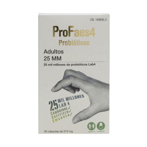 Profaes4 probióticos adultos 25 mm 30 cápsulas