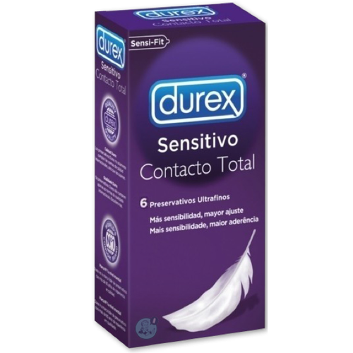 Durex contacto total fino 6 UDS