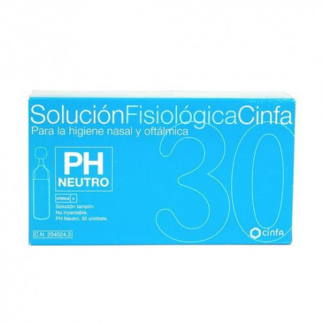 Cinfa suero fisiológico monodosis 5