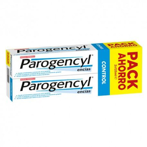 Parogencyl control pasta dental 2 unidades 125 mL