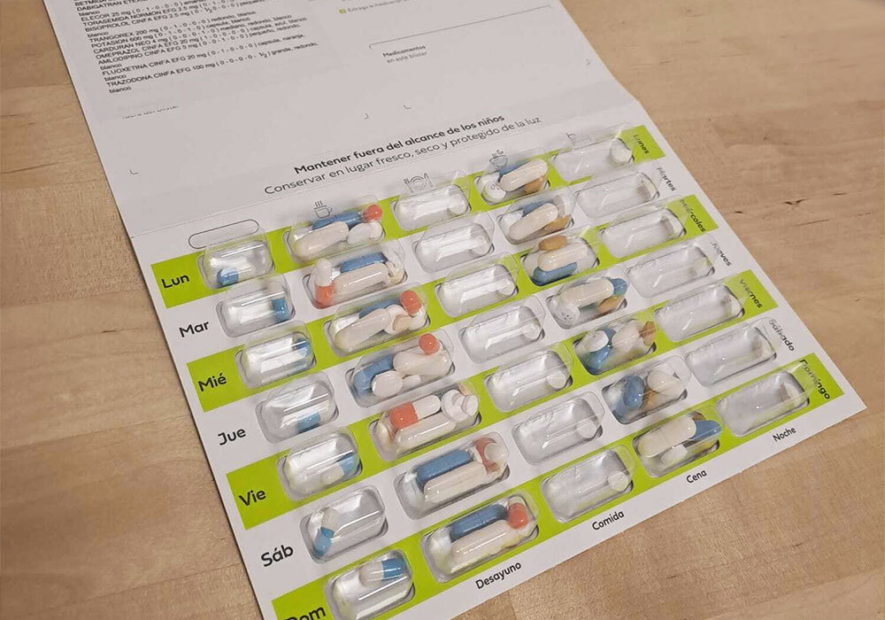 Servicio de SPD en Farmacia Porta de la Mar en Valencia