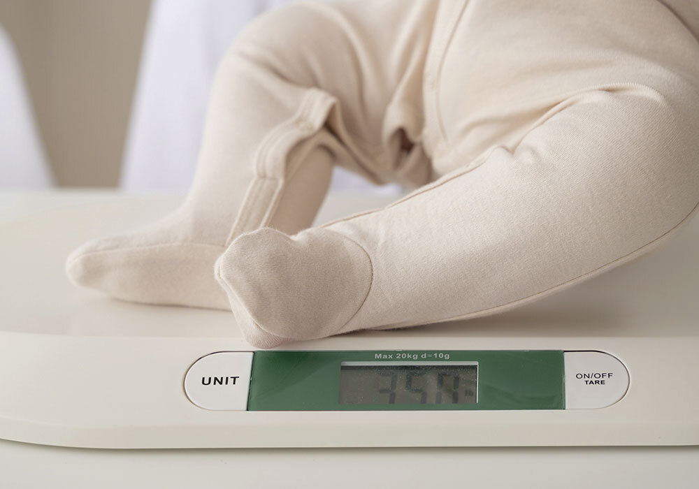 Peso de bebés en Farmacia Porta de la mar en Valencia