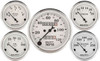 Old Tyme White Gauge Kit Mech Speedo