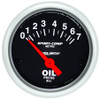2-1/16 Mini S/C Oil Pressure Gauge - Metric