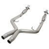 2-3/4 X-Pipe w/Cats 05-10 Mustang GT 4.6L