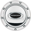 Horn Button Riveted Polished w/Black Logo