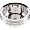 SBC 2 GRV Crank Pulley LWP Polished