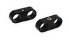 9/16 Hose Separator 2pk Billet Aluminum - Black