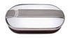 Cast Alum. Dual Carb A/C - Large Oval