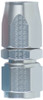 #12 Straight Power Flow Hose End - Clear