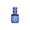 8an x 3/8  Push-Lite Hose End - Straight