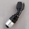 #16 30-Deg Crimp Hose Fitting