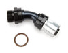12an ORB Male 45-Deg Crimp Hose End