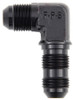 #3 x 90 Deg Bulkhead Fitting Black