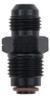 Male Adapter Fitting #6 x 16mm x 1.5 FI Black