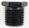 1/4 MPT Hex Pipe Plug Black
