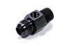 #8 X 3/8MPT Inline Gauge Adapter Fitting Black