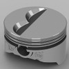 SBC Flat Top Piston Set 4.155 Bore -7cc