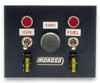 Toggle Switch Panel 4in x 5in - Black Finish