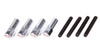 Valve Cover Nuts Chrome w/Red Bowtie