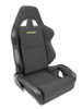 Rave Sport Recliner Seat - RH - Black Velour