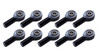 Rod End Alum RH Male Blk 1/2ID x 5/8 Thread 10pk