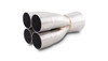 4-1 Merge Collector 2.5in Inlet ID 4.5 Out