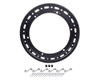 15in 16 Hole Bead Lock Ring w/6-Tabs - Black