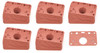 Metering Block Gaskets 2-Circuit 100-pack