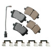Euro Ultra-Premium Brake Pads - Rear