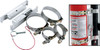 Kit will mount fire extinguishers with up to a 3 diameter to 1-1/2-1-3/4 round tubing. Use ALL10513 for Fire Extiguishers with 3-3/8 Diameter Body