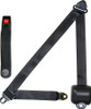 Seat Belt Retractable 3pt Charcoal
