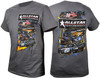 T-Shirt Dark Gray Circle Track Large