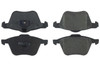 Posi-Quiet Semi-Metallic Brake Pads with Hardwar