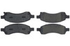 Posi-Quiet Semi-Metallic Brake Pads with Hardwar