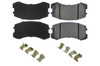 Posi-Quiet Ceramic Brake Pads with Shims and Har