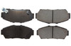 Posi-Quiet Ceramic Brake Pads with Shims and Har
