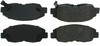 Posi-Quiet Ceramic Brake Pads with Shims and Har