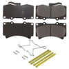 Posi-Quiet Ceramic Brake Pads with Shims and Har