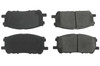 Posi-Quiet Ceramic Brake Pads with Shims and Har