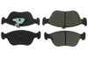Premium Semi-Metallic Br ake Pads with Shims and