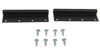 Gutter-less Mount Kit Bl ack Powder Coat